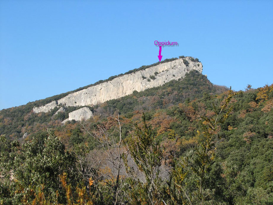 Le Rocher des Aures (771 m)