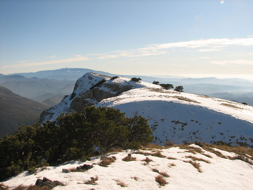 Sommet de la Lance (1340 m)