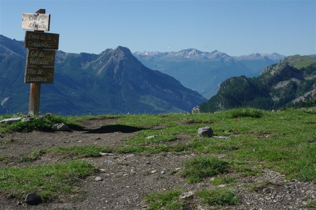 le Mont Tailland depuis le col de la Trancoulette