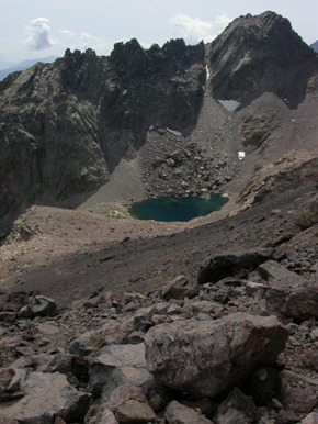 Du Mt-Cinto, pointe des éboulis, lac du Cinto 2.JPG